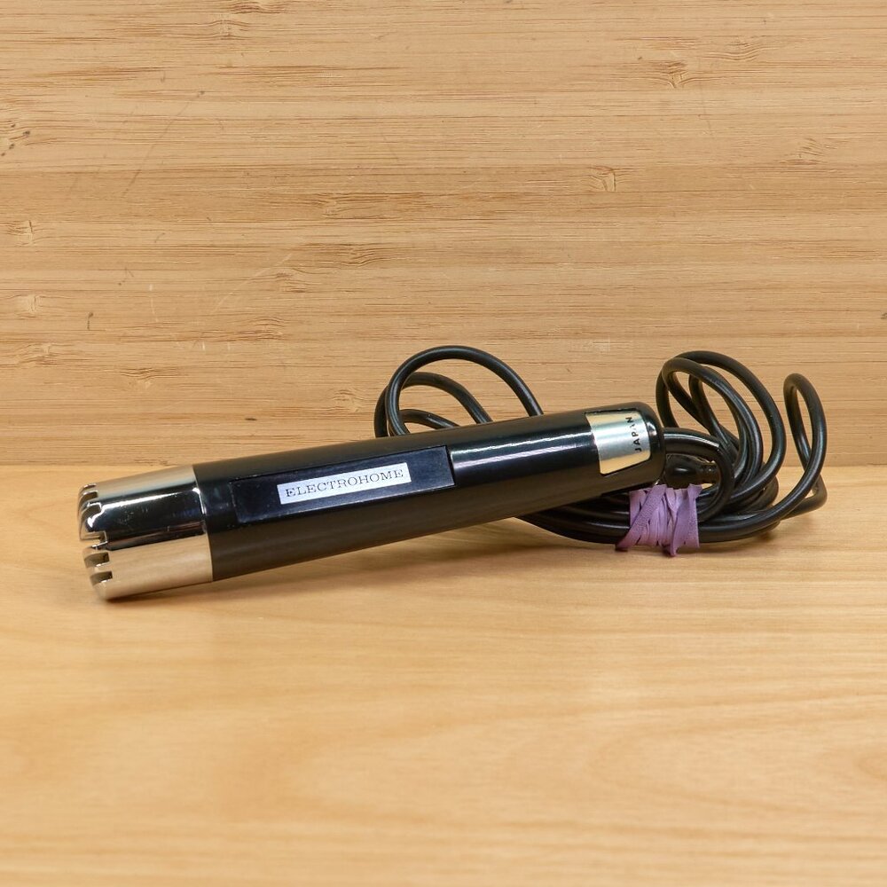 Electrohome Microphone / Vintage Dynamic Mic / Made in Japan / Collectible Audio